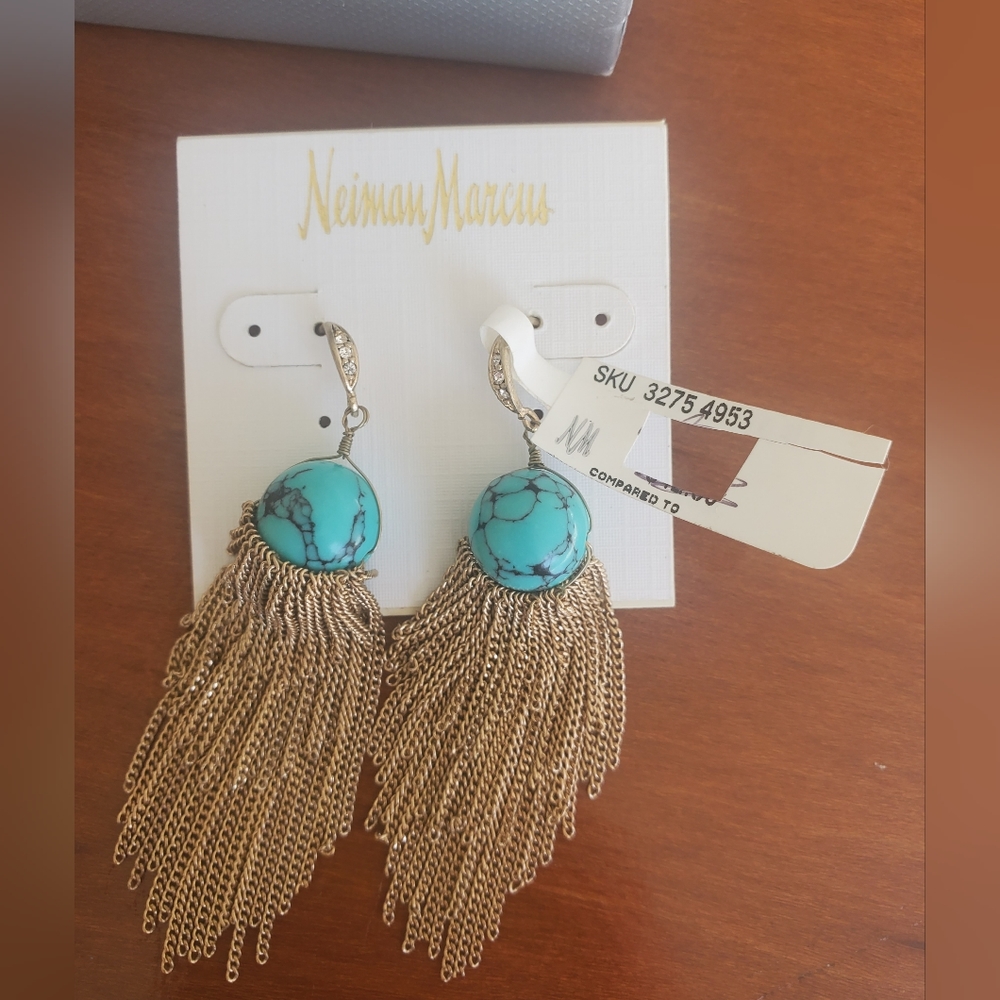 NWT Neiman Marcus earrings, antique jewelry